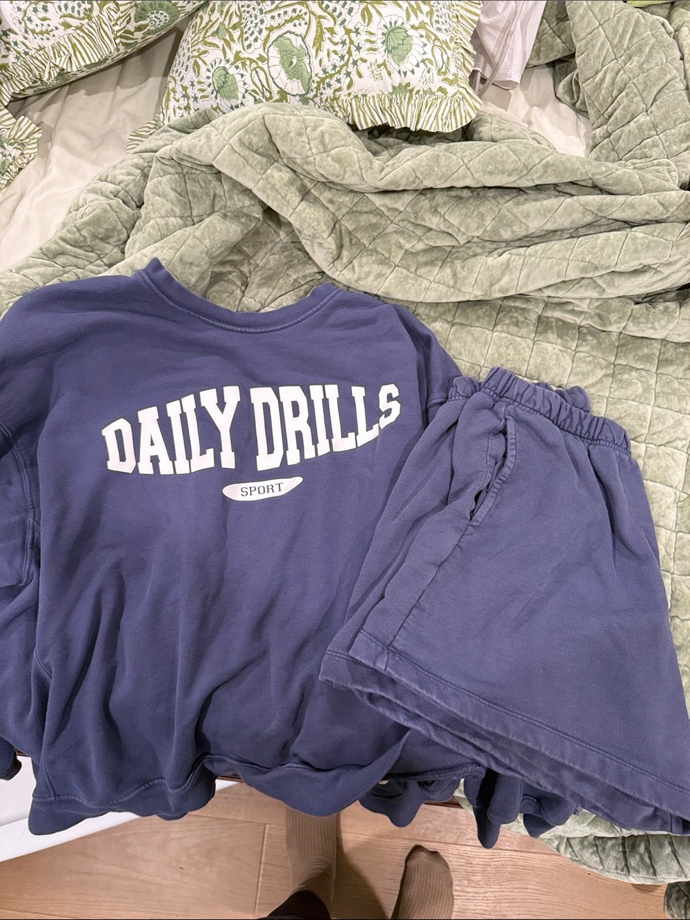 Daily drills matching short set